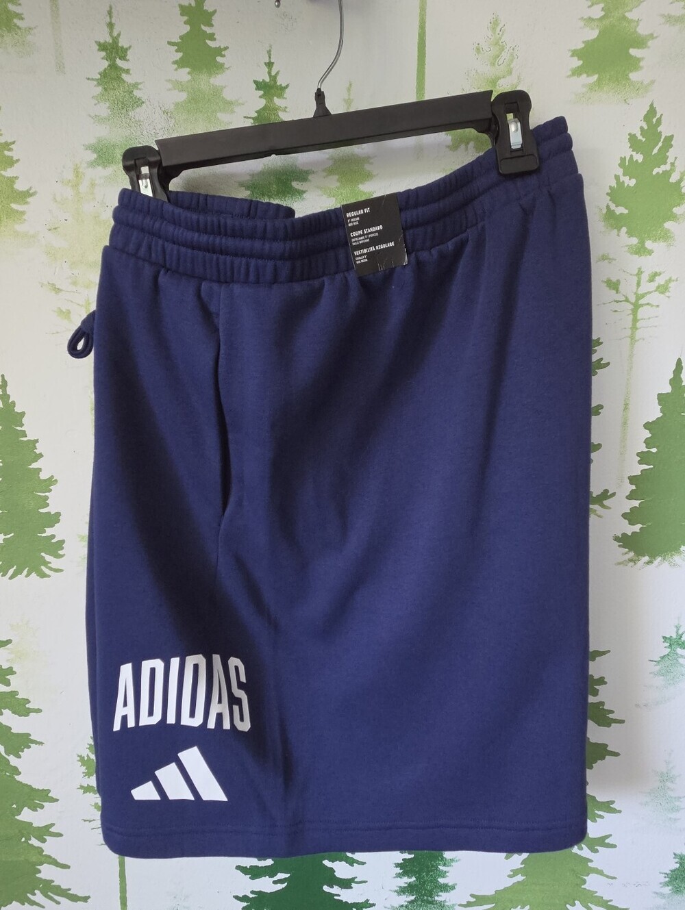 Adidas Men’s Collegiate Shorts - Dark Blue/White